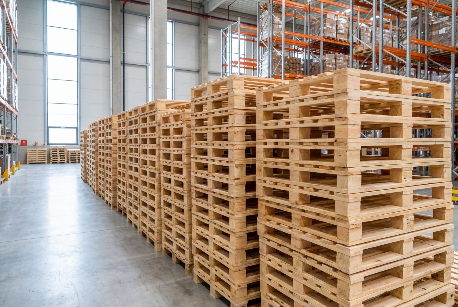 Nieuwe pallets